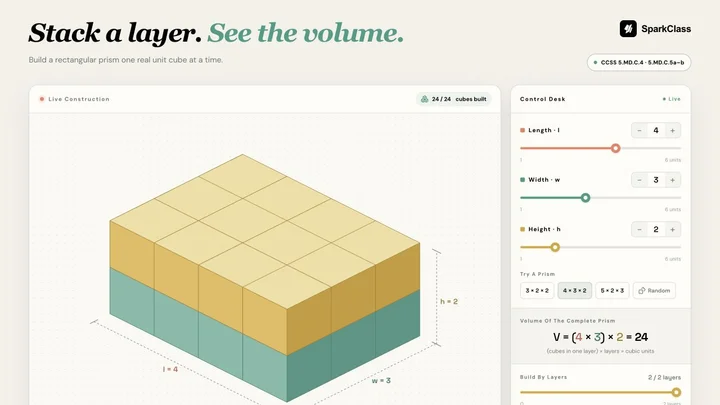 Layer by Layer! — Grade 5 worksheet preview