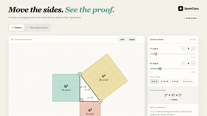 Square It! — Grade 8 worksheet preview