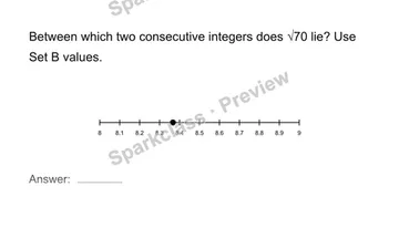 Bound an irrational square root — Grade 8 problem preview