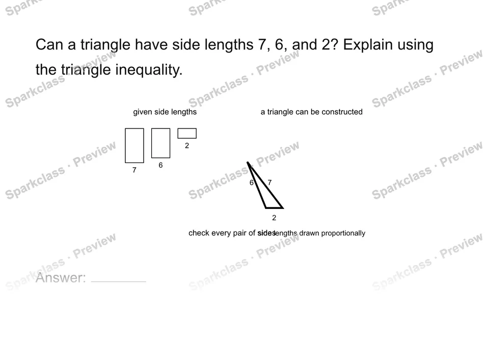 Test triangle existence — page 1