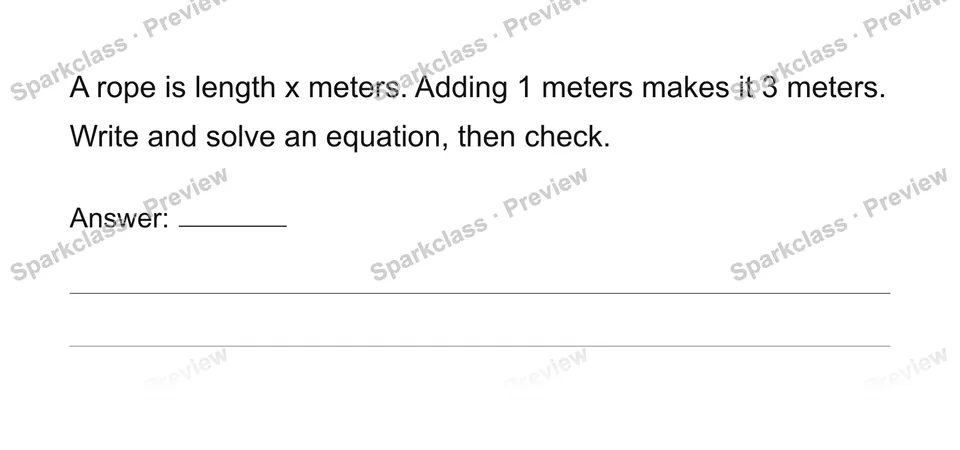 Solve additive one-step equations — page 1