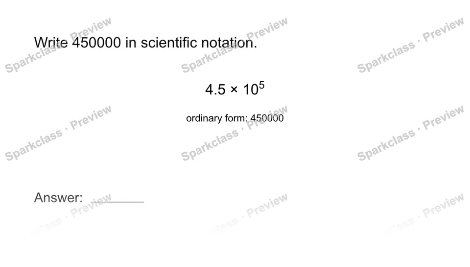 Read scientific notation — page 1