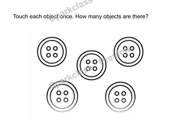 One-to-one correspondence and cardinality — Kindergarten problem preview