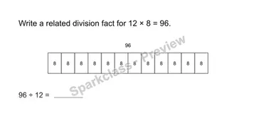 Fact family — Grade 3 problem preview
