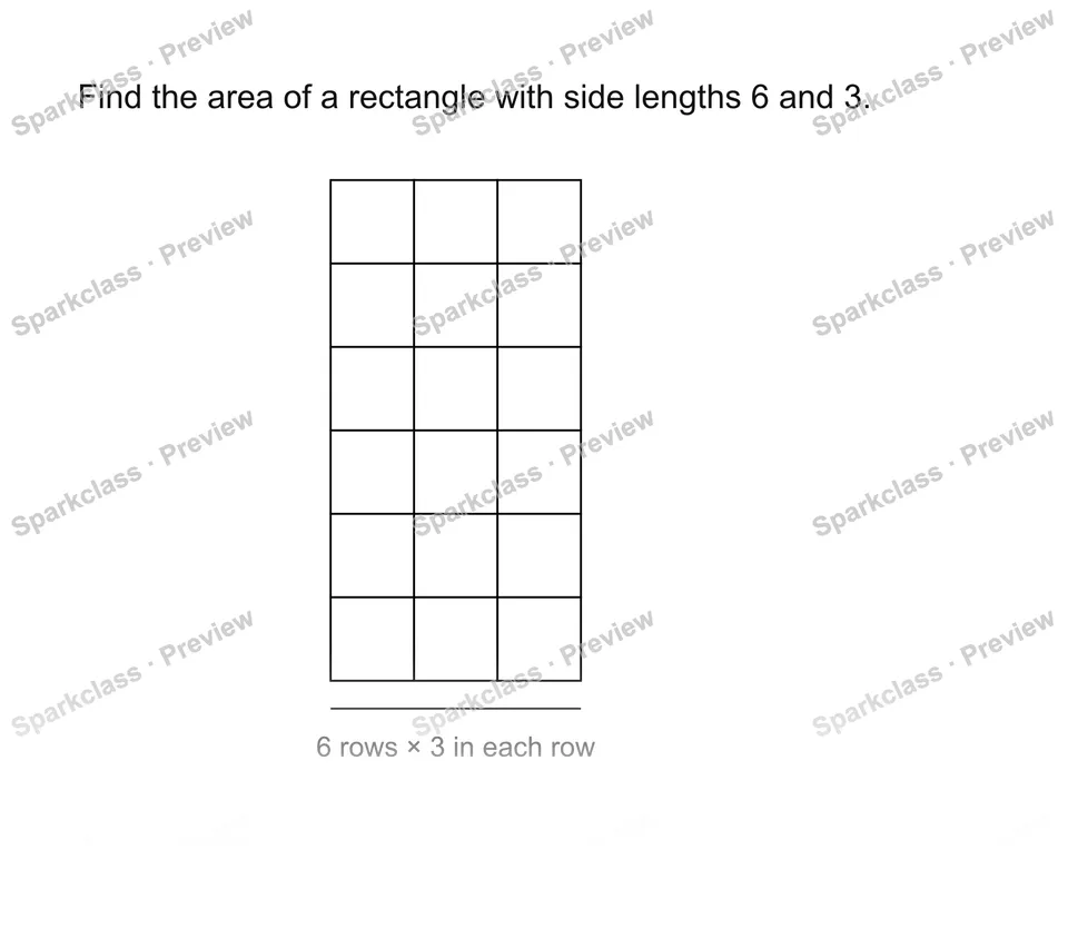 Use the area formula — page 1