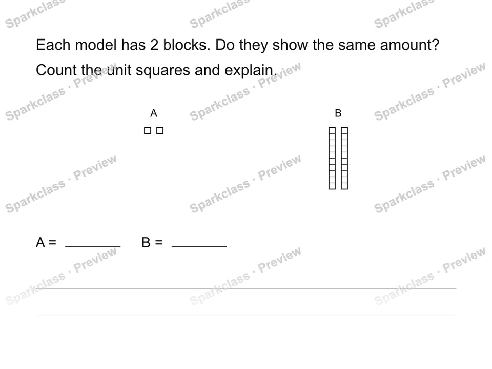 Same number of blocks? — page 1