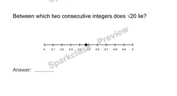 Bound an irrational square root — Grade 8 problem preview
