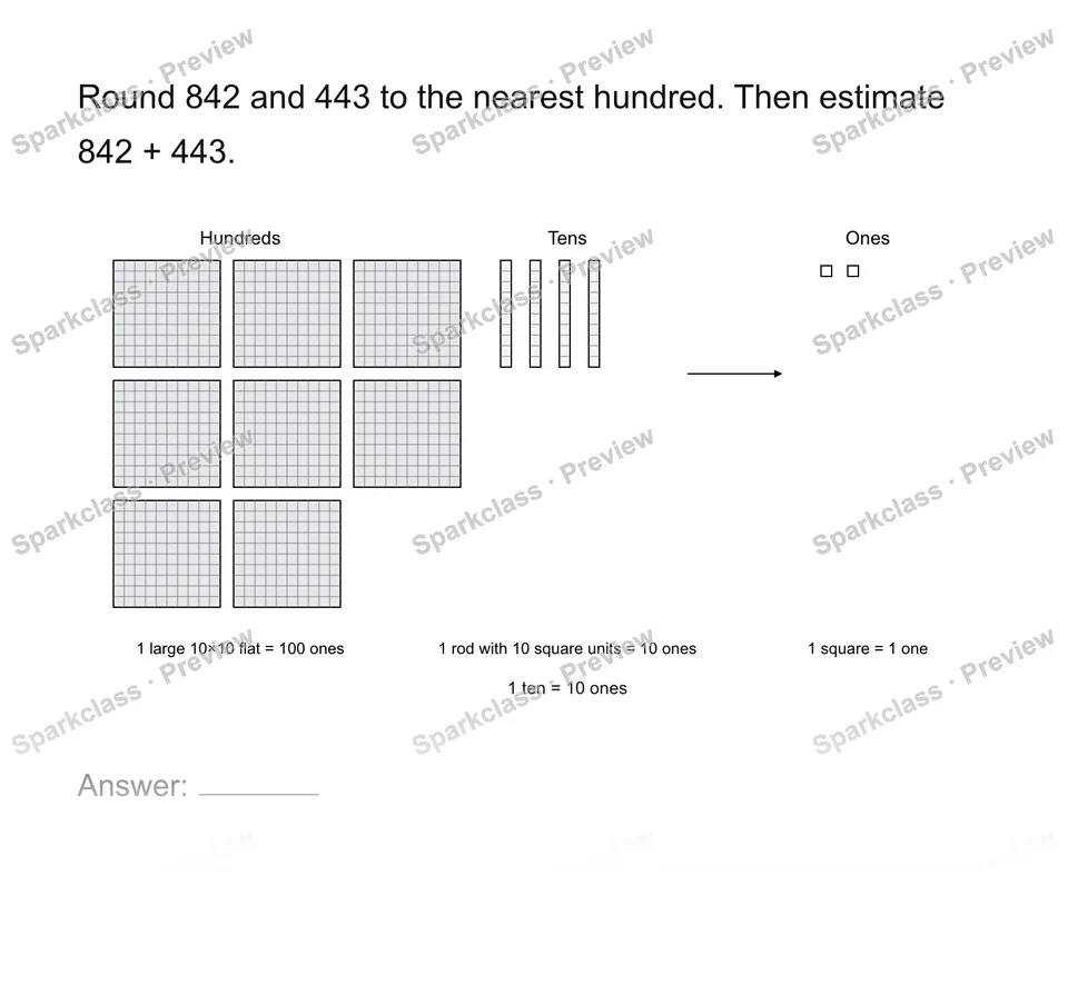 Estimate first — page 1