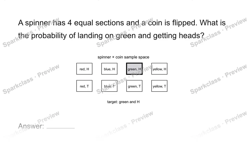 Find a compound-event probability — page 1