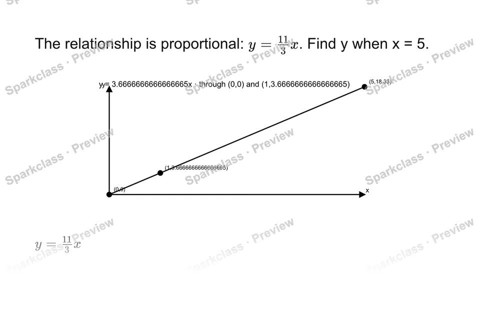 Use a constant of proportionality — page 1