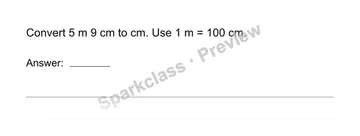 Convert measurement units — Grade 4 problem preview