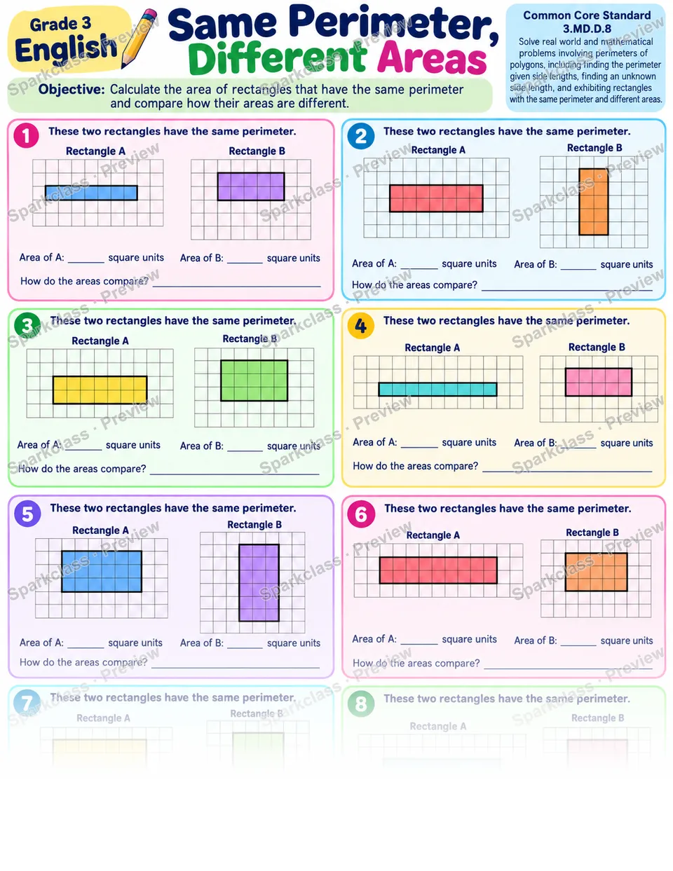 Same Perimeter Different Area 01 — page 1