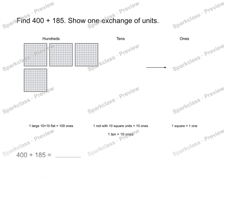 Add with an exchange — page 1
