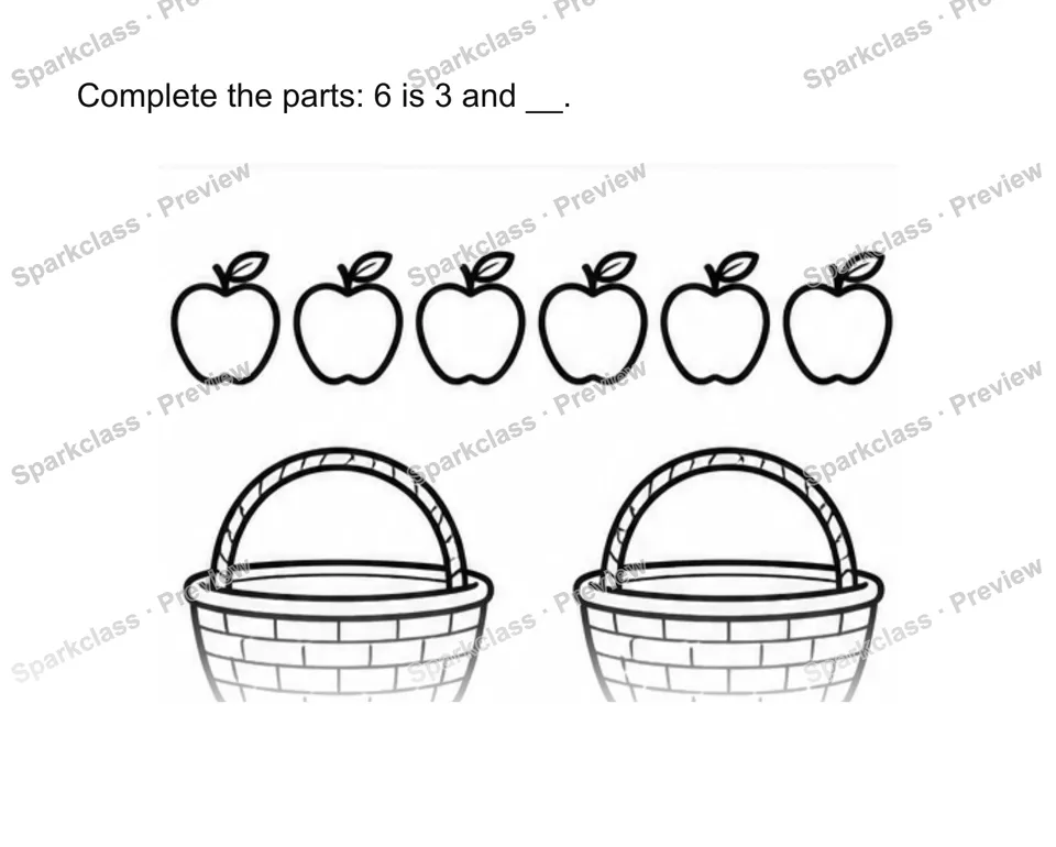 Decompose numbers 6-10 — page 1