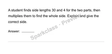 Connect division to area — Grade 4 problem preview