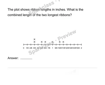 Use a new measurement dataset — Grade 4 problem preview