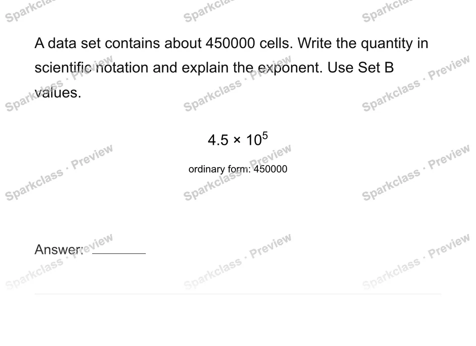 Model very large and small quantities — page 1