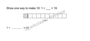 Make a ten — Grade 2 problem preview