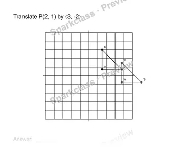 Translate points — Grade 8 problem preview