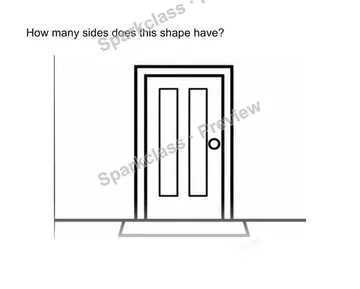 Analyze shape attributes — Kindergarten problem preview