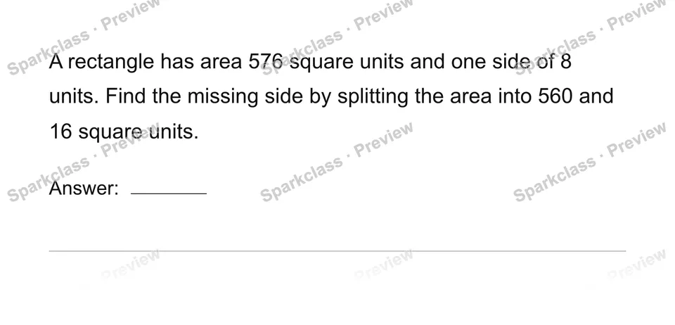 Connect division to area — page 1