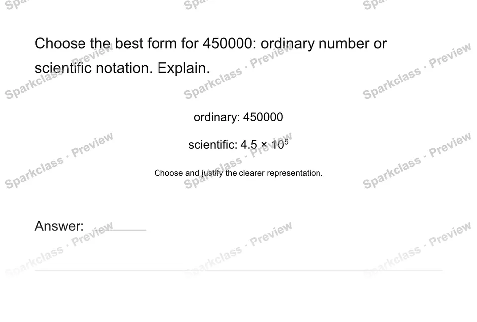 Choose an equivalent representation — page 1