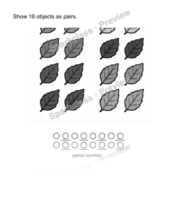 Count by pairs — Grade 2 problem preview