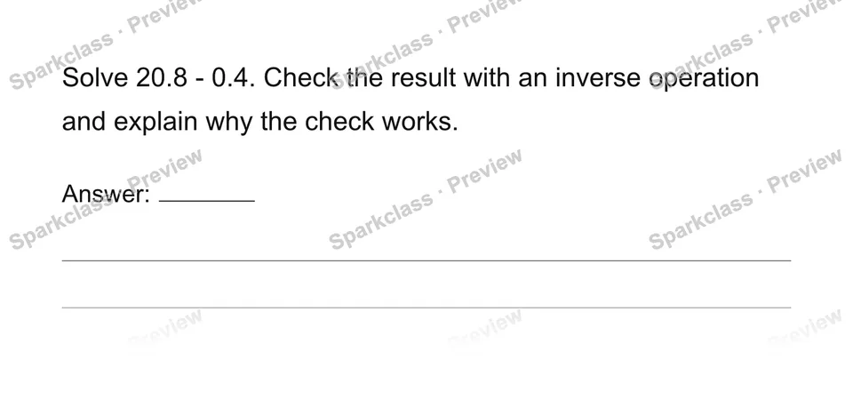 Compute with multi-digit decimals — page 1