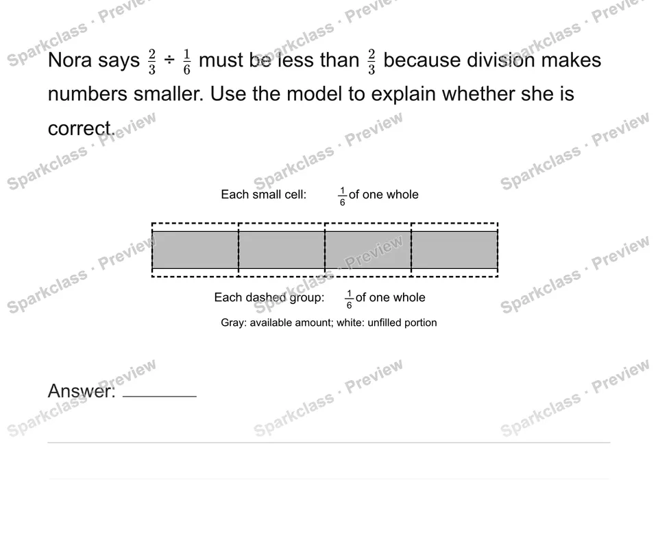 Explain why a quotient can be larger — page 1