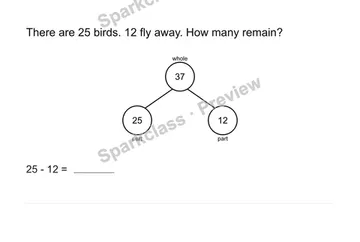 Find what remains — Grade 2 problem preview