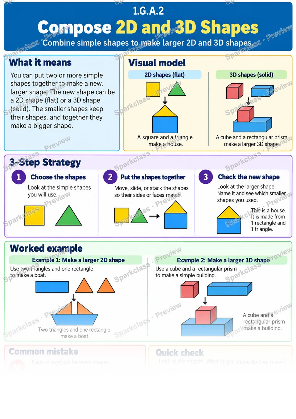 Knowledge Guide · Compose 2D and 3D Shapes — page 1
