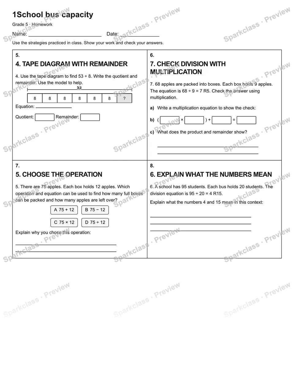 1School bus capacity — Homework — page 2