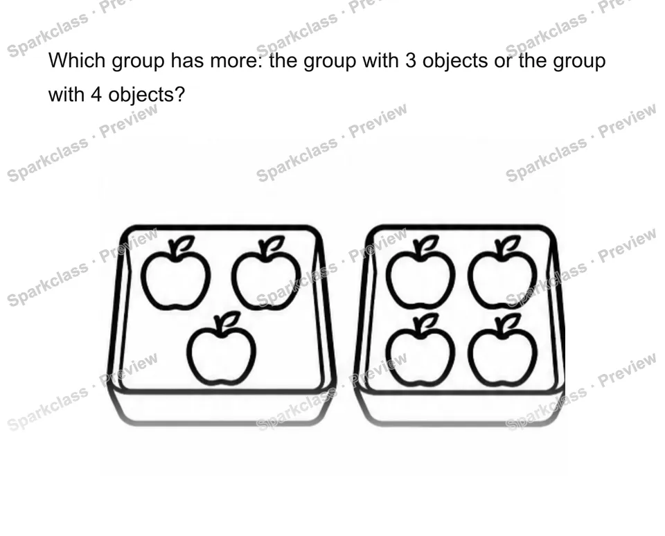 Compare groups more/fewer/same — page 1