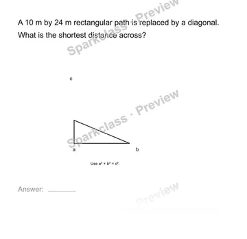 Solve a shortest-path problem — Grade 8 problem preview