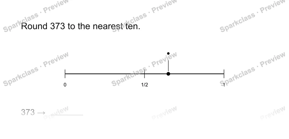 Round to the nearest ten — page 1