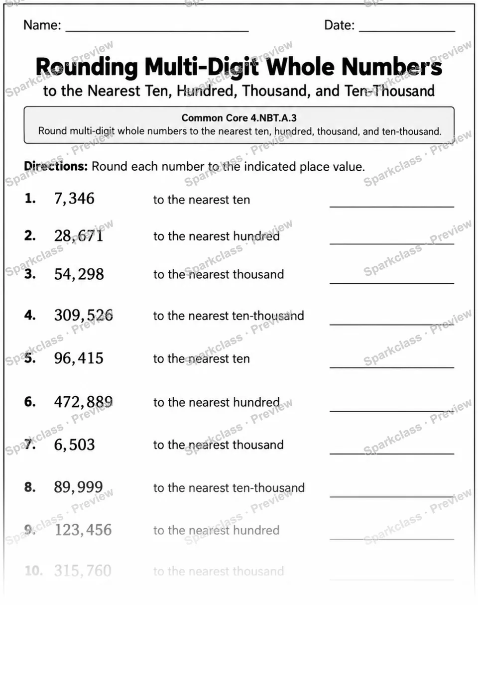 4.NBT.A.3 · 3 Rounding Variant 01 Lowcoverage — page 1
