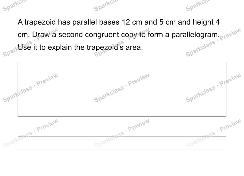 Decompose special quadrilaterals — page 1