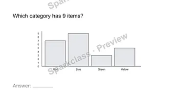 Read a measurement graph — Grade 2 problem preview