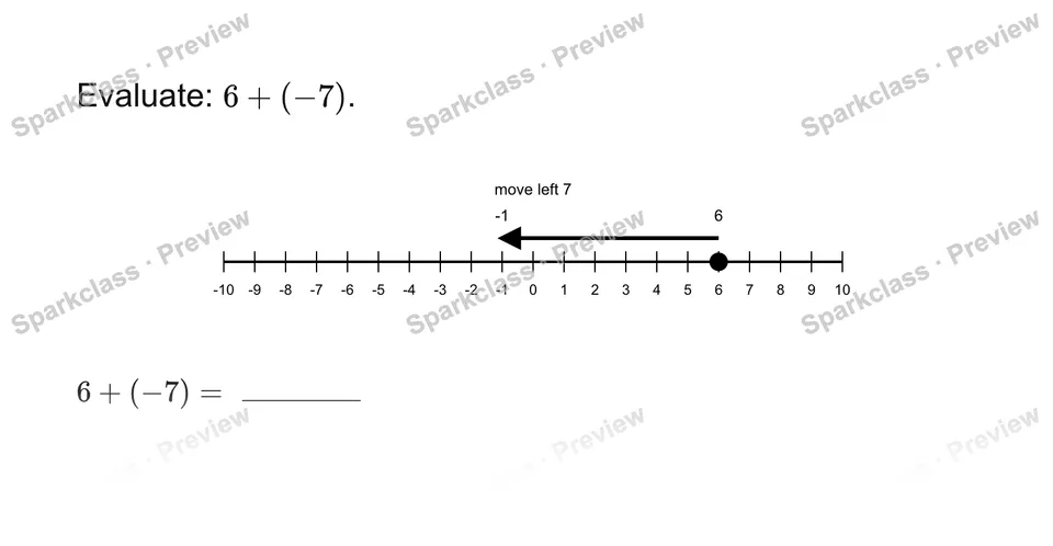 Add rational numbers — page 1