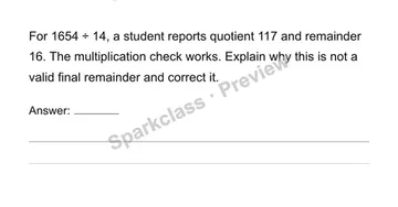 Use the multi-digit division algorithm — Grade 6 problem preview