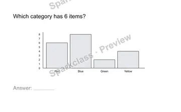 Read a measurement graph — Grade 2 problem preview