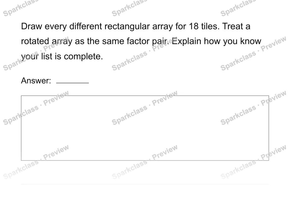 Build all factor arrays — page 1