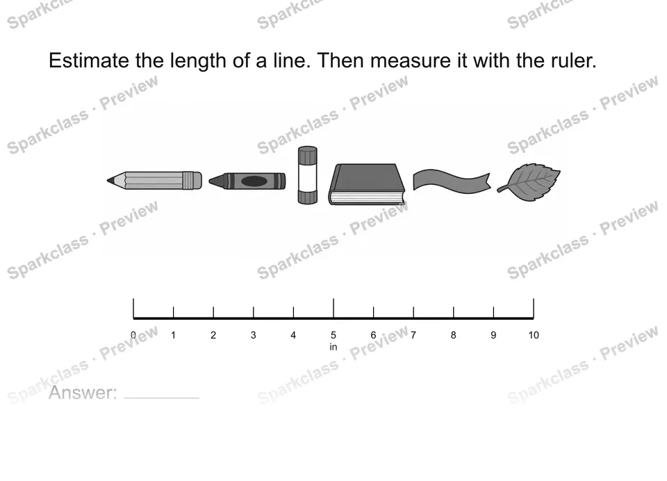 Estimate then measure — page 1