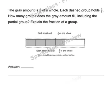 Name a partial group — Grade 6 problem preview