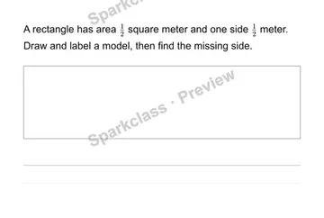 Connect division with missing factors — Grade 6 problem preview