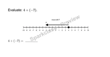 Add rational numbers — Grade 7 problem preview
