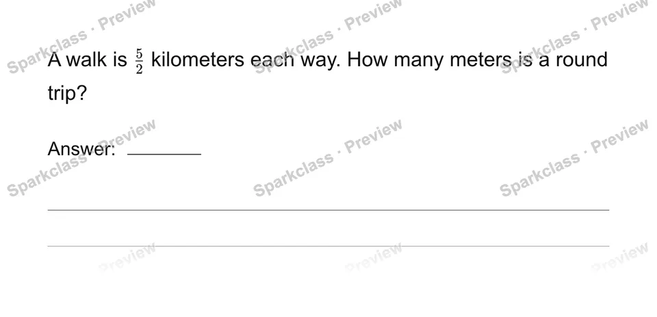 Solve measurement word problems — page 1