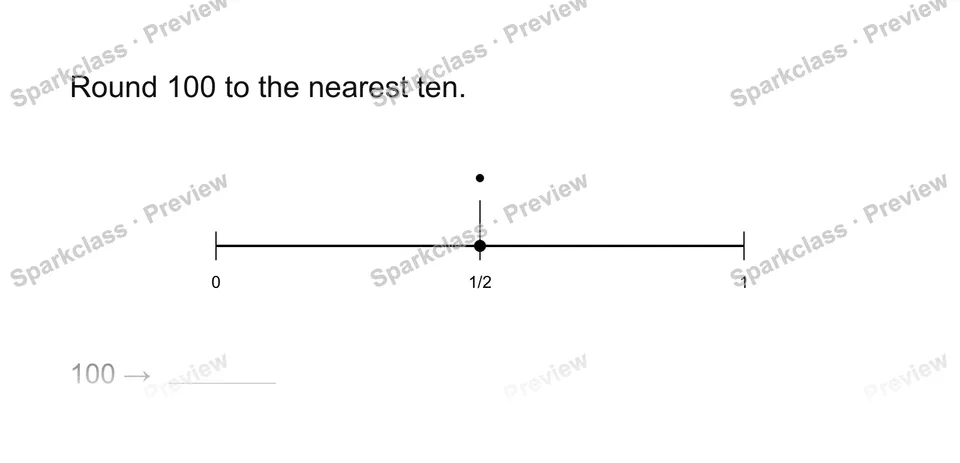 Round to the nearest ten — page 1