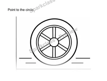Identify flat shapes — Kindergarten problem preview
