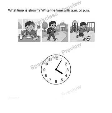 Read time to five minutes — Grade 2 problem preview